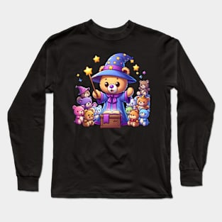 Wizard teddy bear Long Sleeve T-Shirt